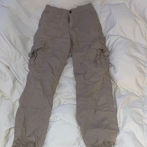 Garage Cream Cargo Pants